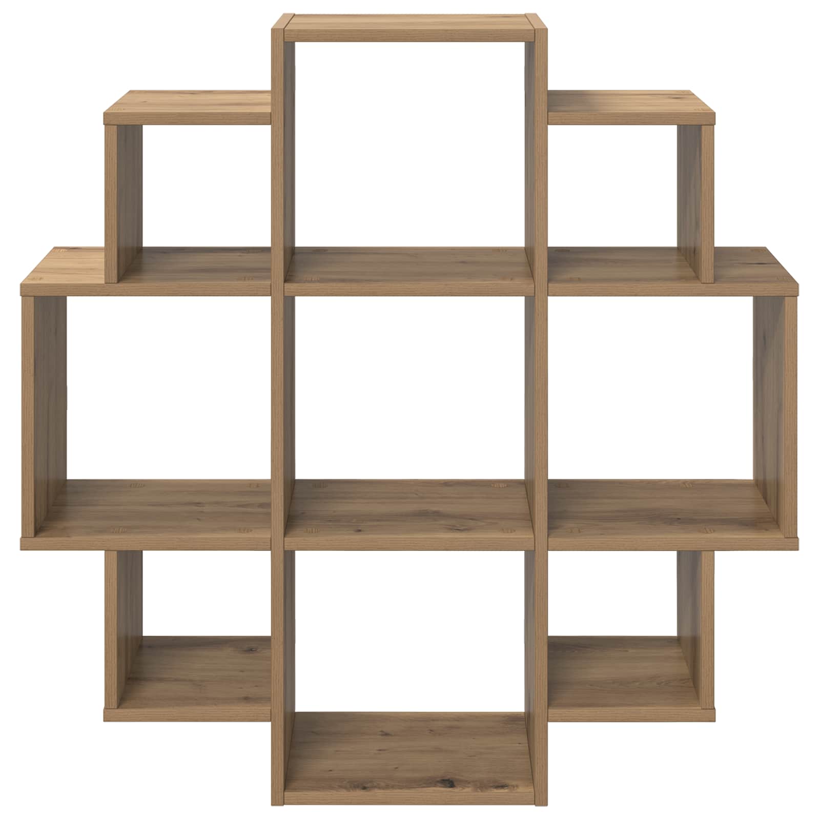 vidaXL Półka ścienna Dąb artisan 90 x 25 x 90 cm Drewno inżynieryjne
