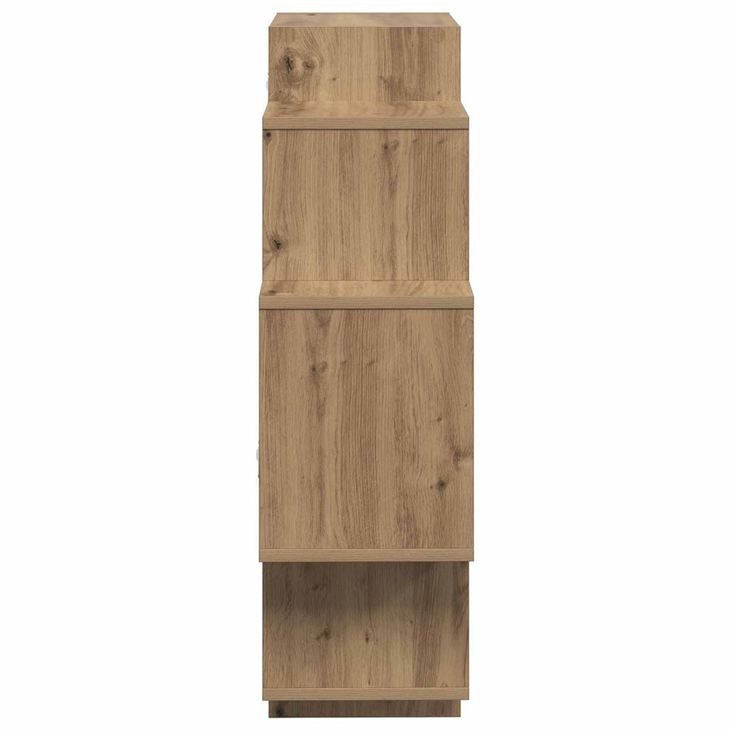 vidaXL Półka ścienna Dąb artisan 90 x 25 x 90 cm Drewno inżynieryjne