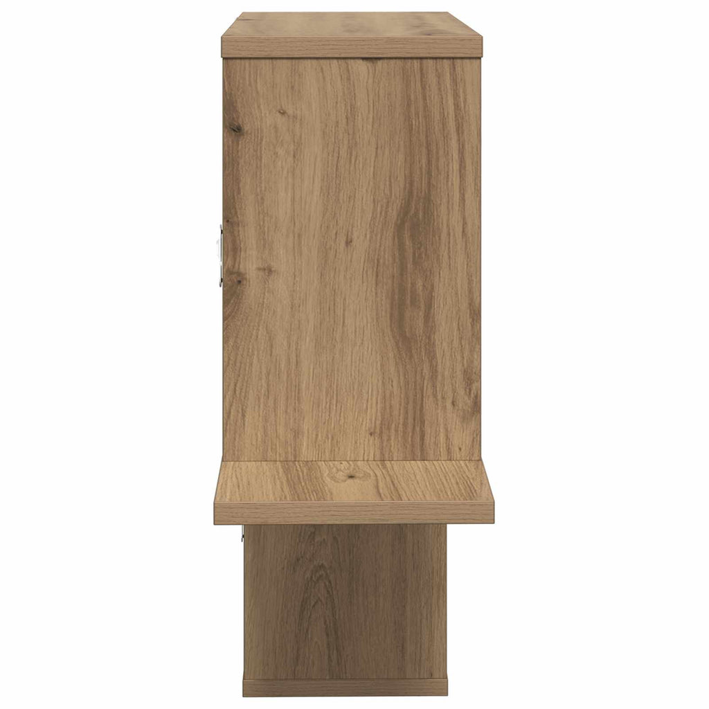 vidaXL Półka ścienna Dąb artisan 122 x 18 x 60 cm Drewno inżynieryjne