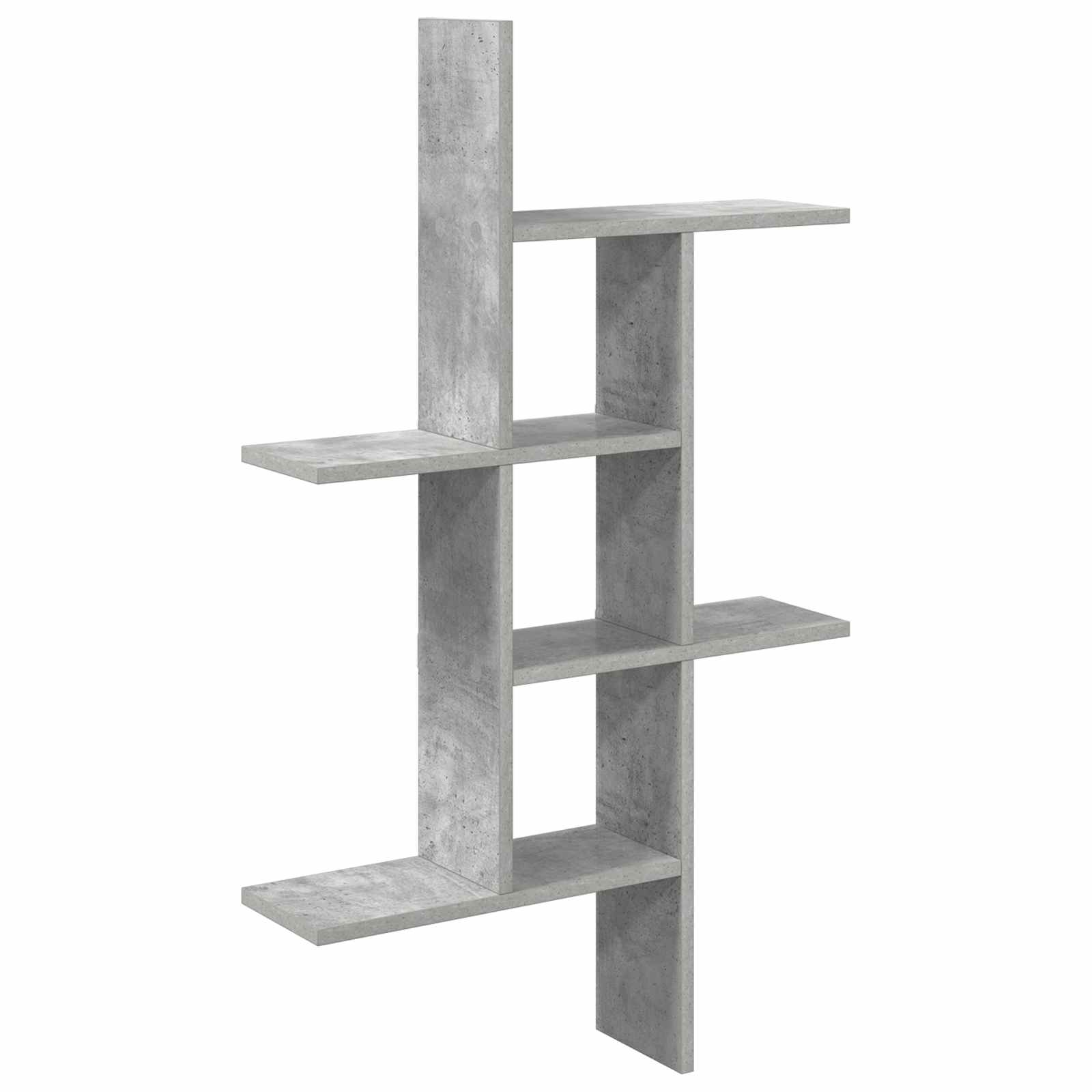 vidaXL Półka ścienna Betonowy szary 61 x 15 x 102 cm