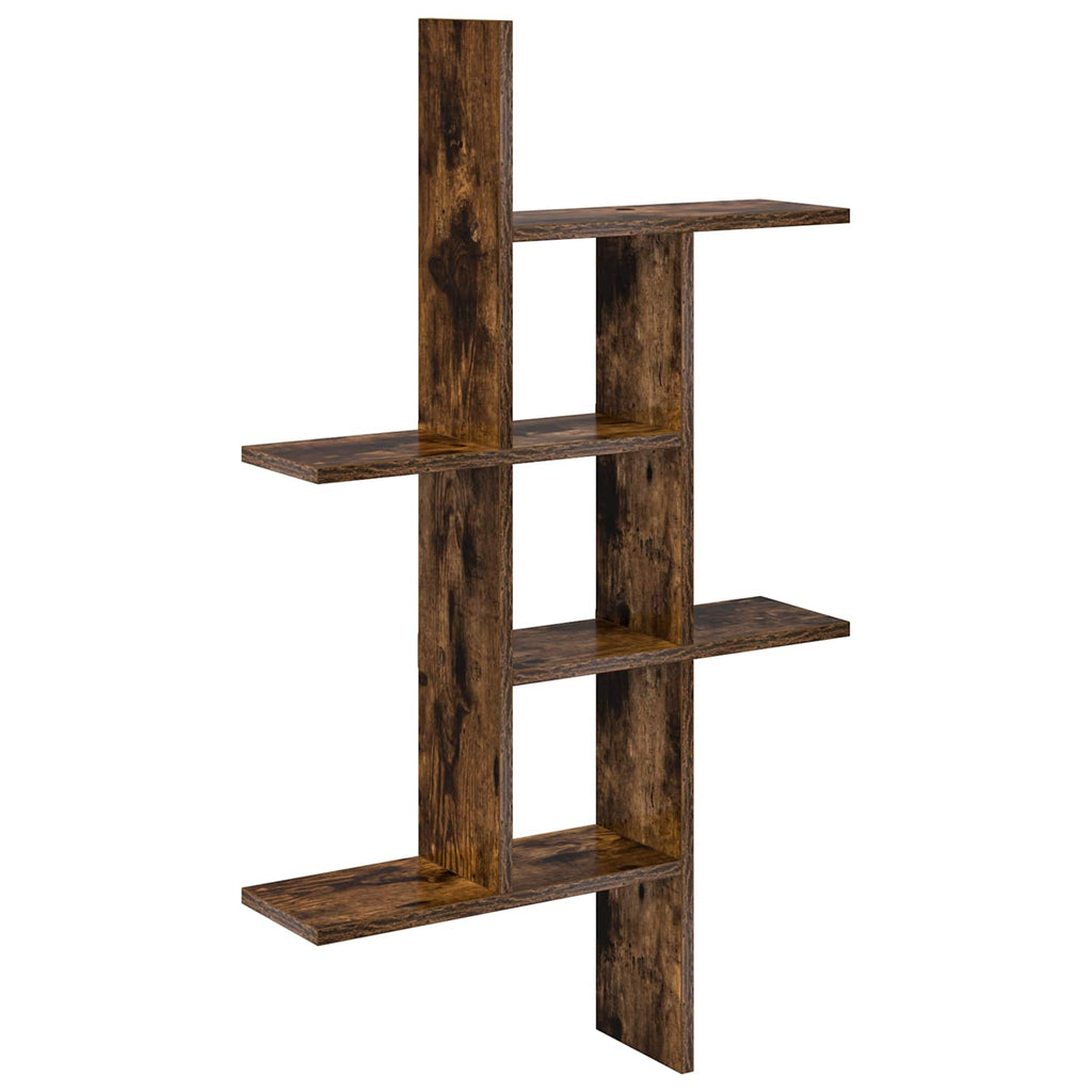 vidaXL Półka ścienna Dąb wędzony 61 x 15 x 102 cm Drewno inżynieryjne