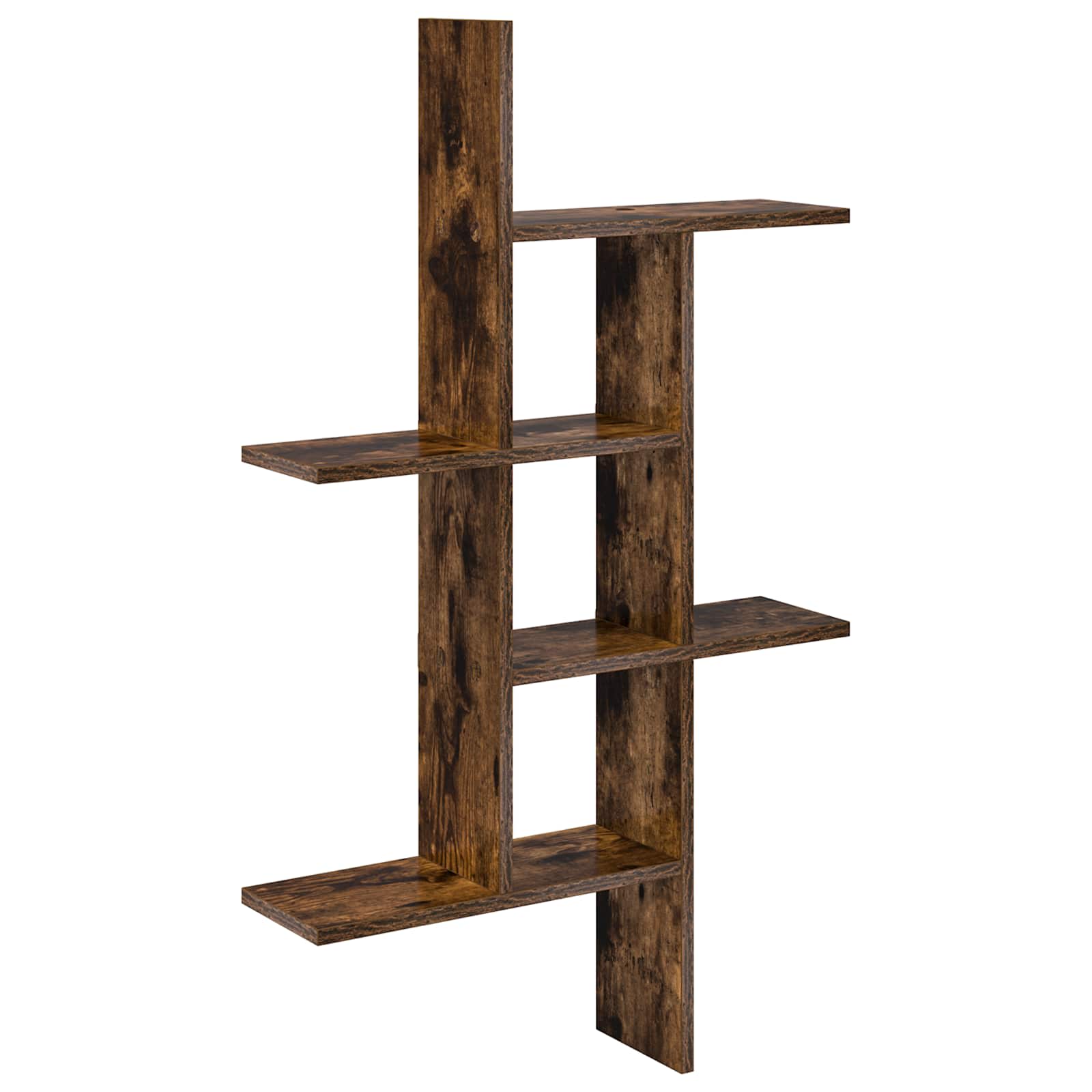 vidaXL Półka ścienna Dąb wędzony 61 x 15 x 102 cm Drewno inżynieryjne