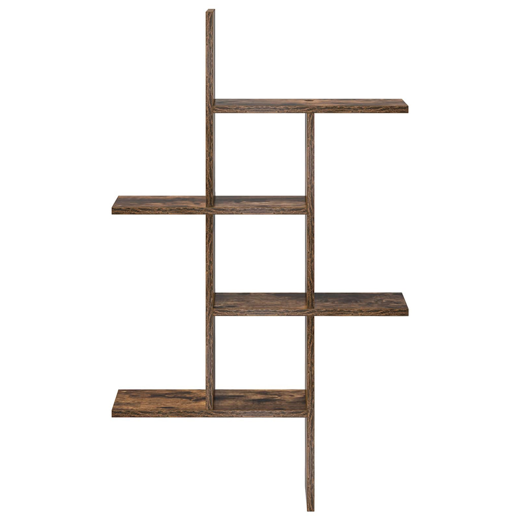 vidaXL Półka ścienna Dąb wędzony 61 x 15 x 102 cm Drewno inżynieryjne