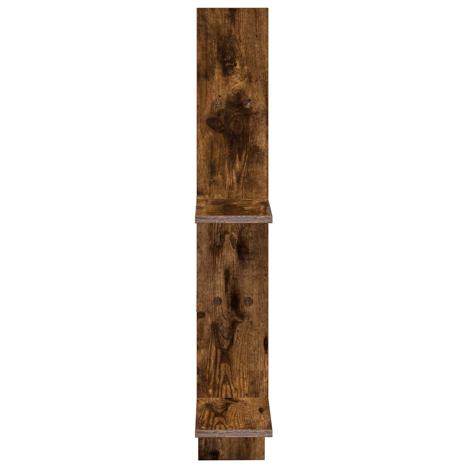 vidaXL Półka ścienna Dąb wędzony 61 x 15 x 102 cm Drewno inżynieryjne