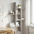 vidaXL Półka ścienna Szary Sonoma 61 x 15 x 102 cm Drewno inżynieryjne