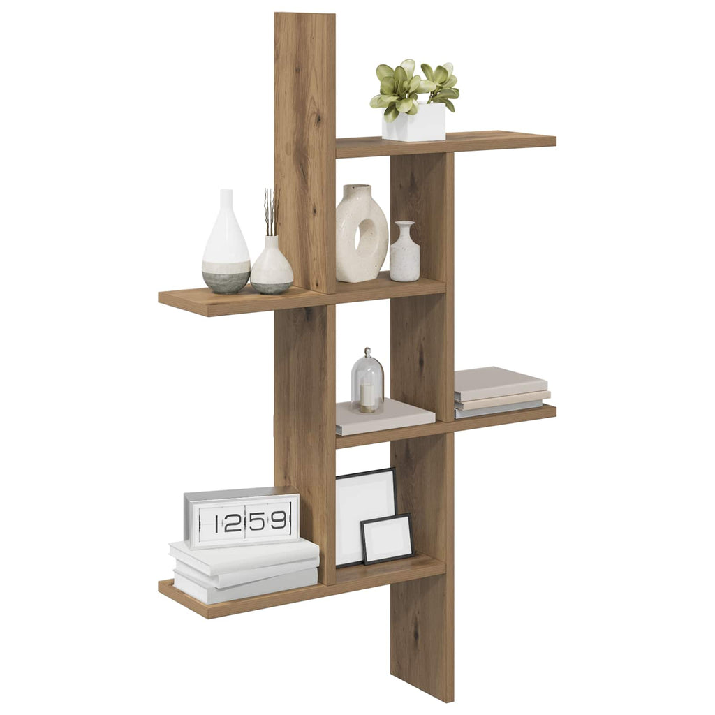vidaXL Półka ścienna Dąb artisan 61 x 15 x 102 cm Drewno inżynieryjne