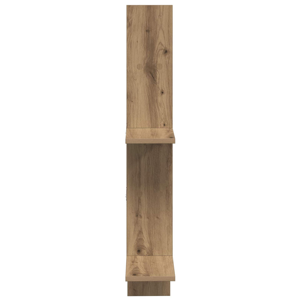 vidaXL Półka ścienna Dąb artisan 61 x 15 x 102 cm Drewno inżynieryjne