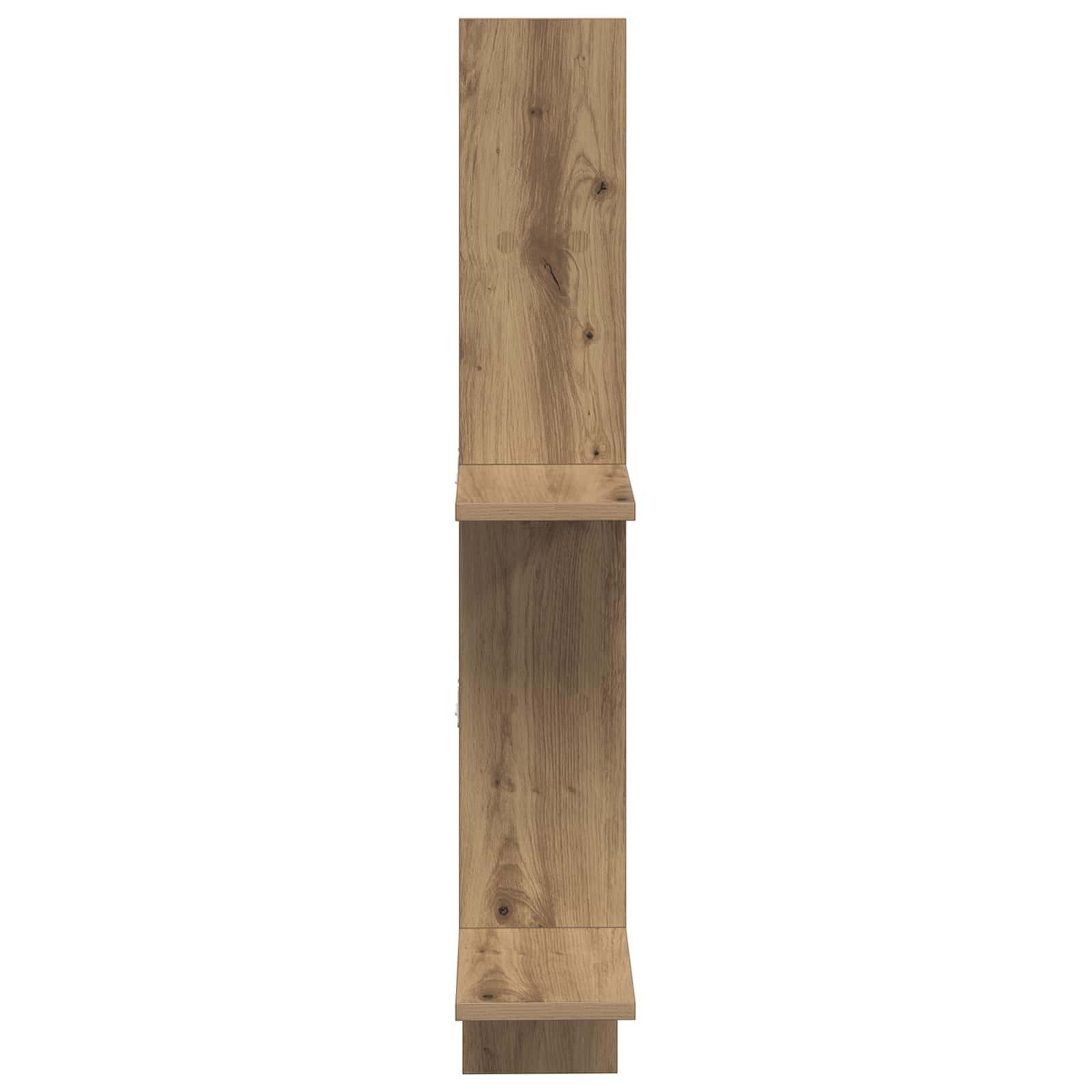 vidaXL Półka ścienna Dąb artisan 61 x 15 x 102 cm Drewno inżynieryjne