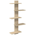 vidaXL Półka wisząca dąb Sonoma 48,5 x 15 x 101 cm Drewno inżynieryjne