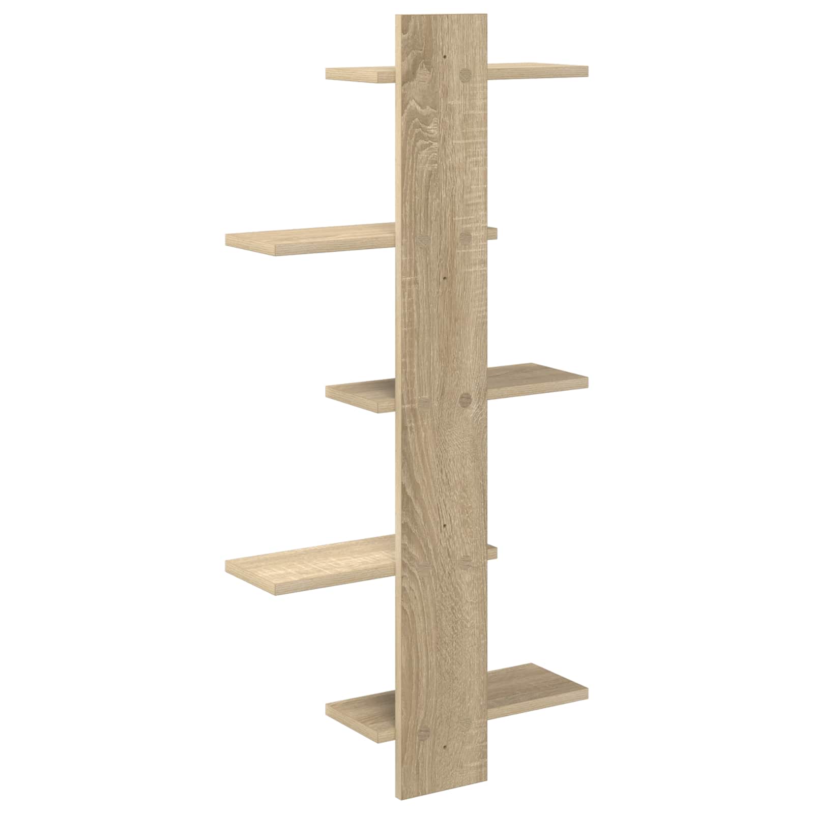 vidaXL Półka wisząca dąb Sonoma 48,5 x 15 x 101 cm Drewno inżynieryjne
