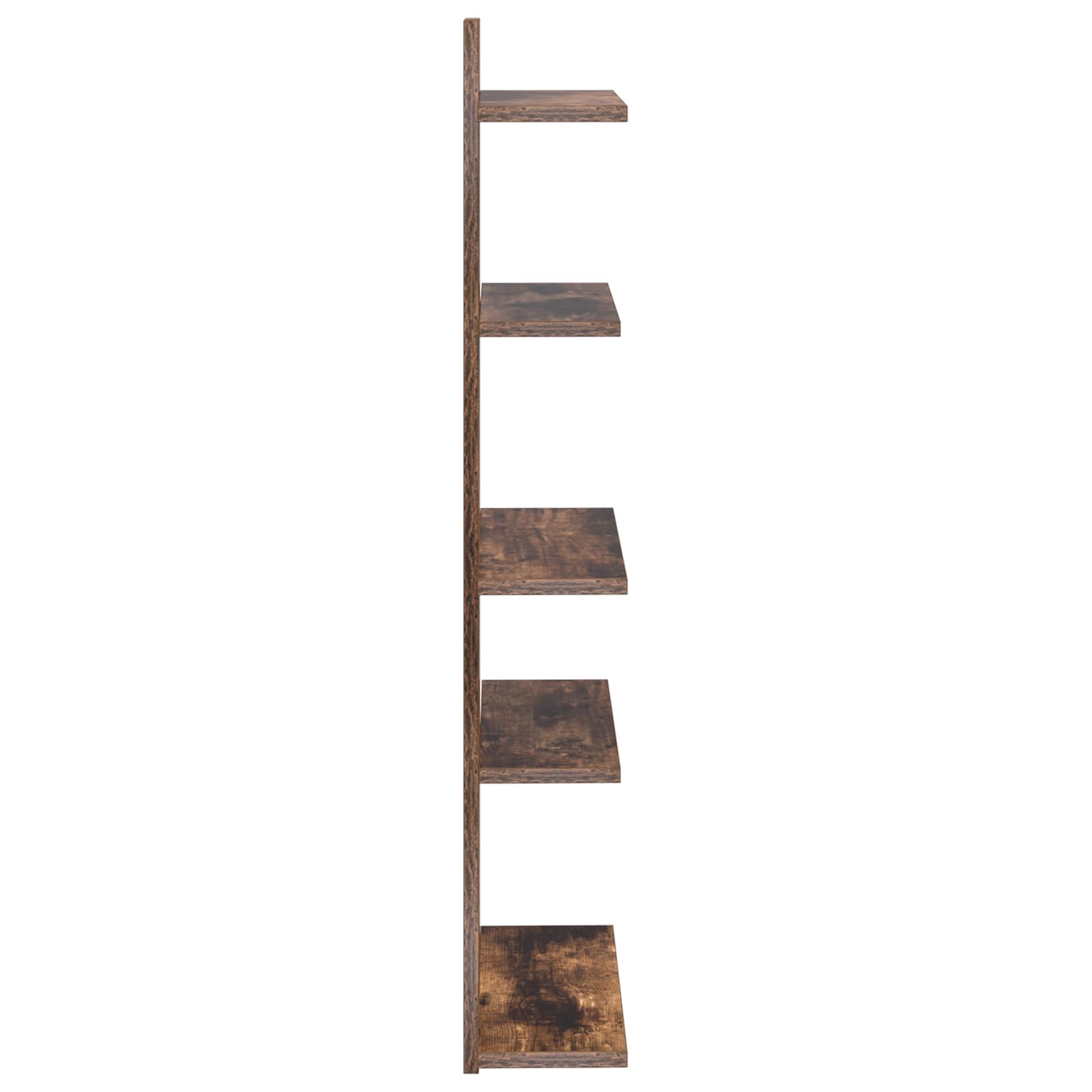 vidaXL Półka wisząca Dąb wędzony 48,5 x 15 x 101 cm