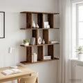vidaXL Półka ścienna Stare drewno 80 x 20 x 96 cm Drewno inżynieryjne