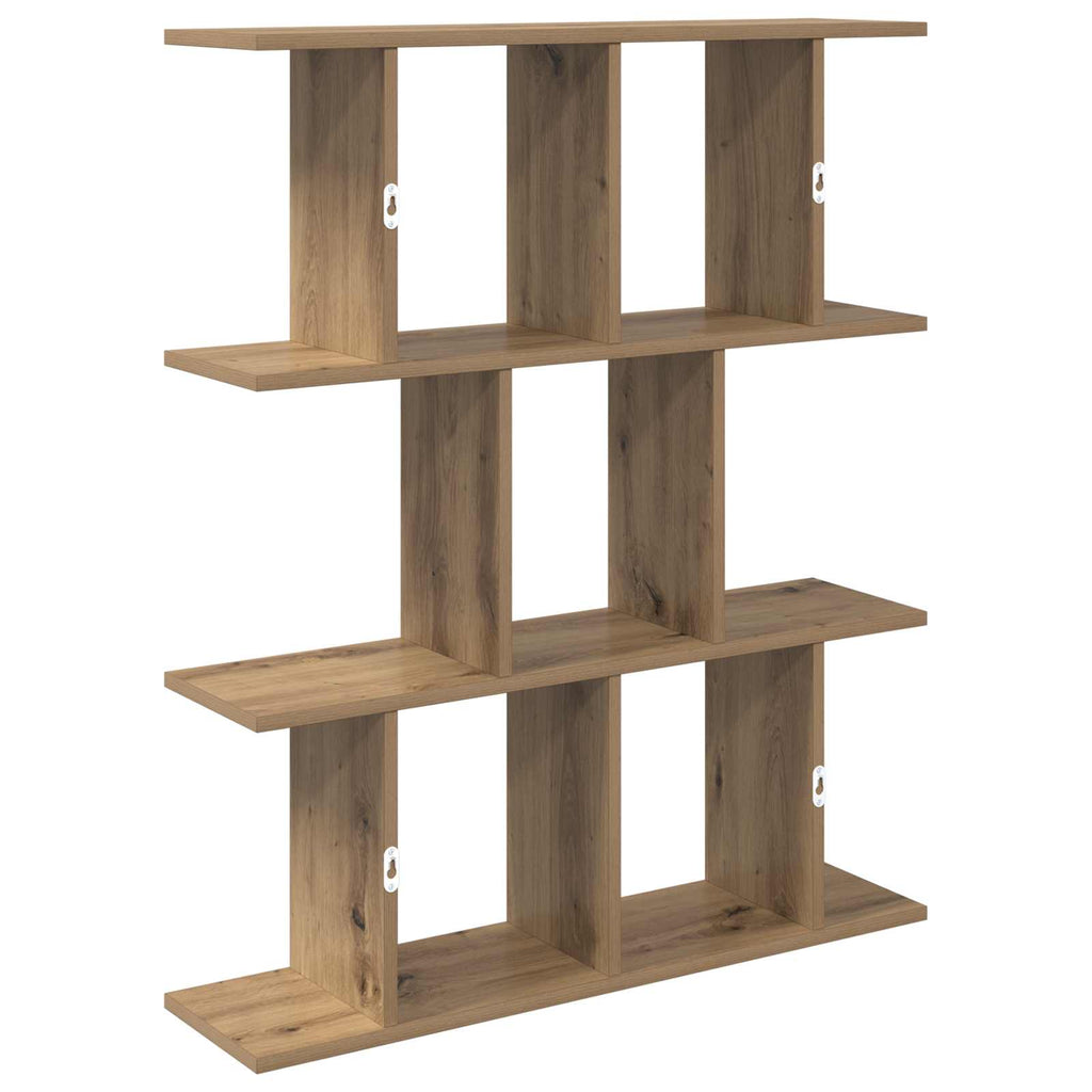 vidaXL Półka ścienna Dąb artisan 80 x 20 x 96 cm Drewno inżynieryjne