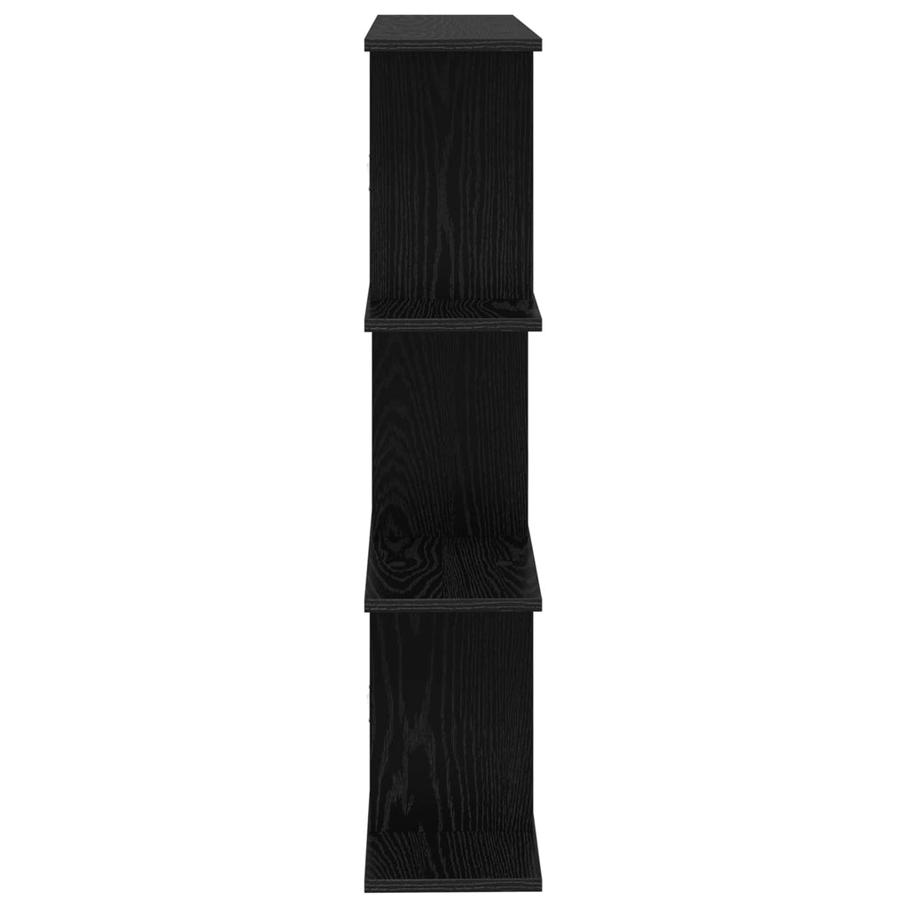 vidaXL Półka ścienna Czarny dąb 102 x 20 x 96 cm Drewno inżynieryjne