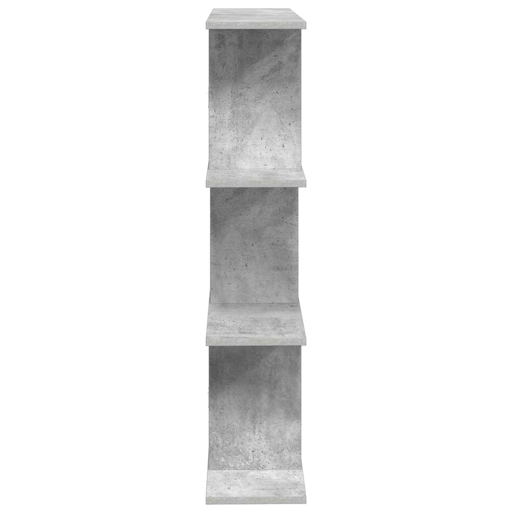 vidaXL Półka ścienna Betonowy szary 102 x 20 x 96 cm