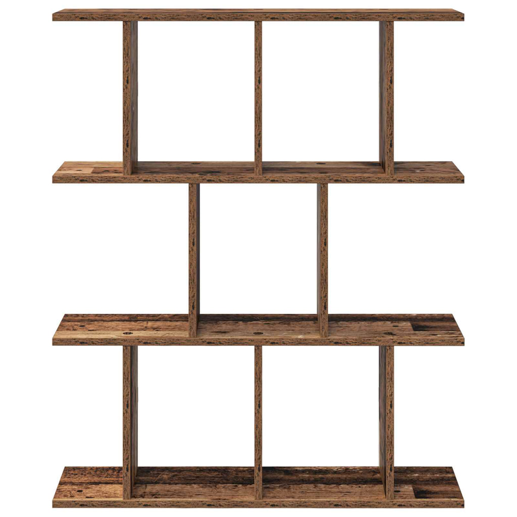 vidaXL Półka ścienna Stare drewno 102 x 20 x 96 cm Drewno inżynieryjne