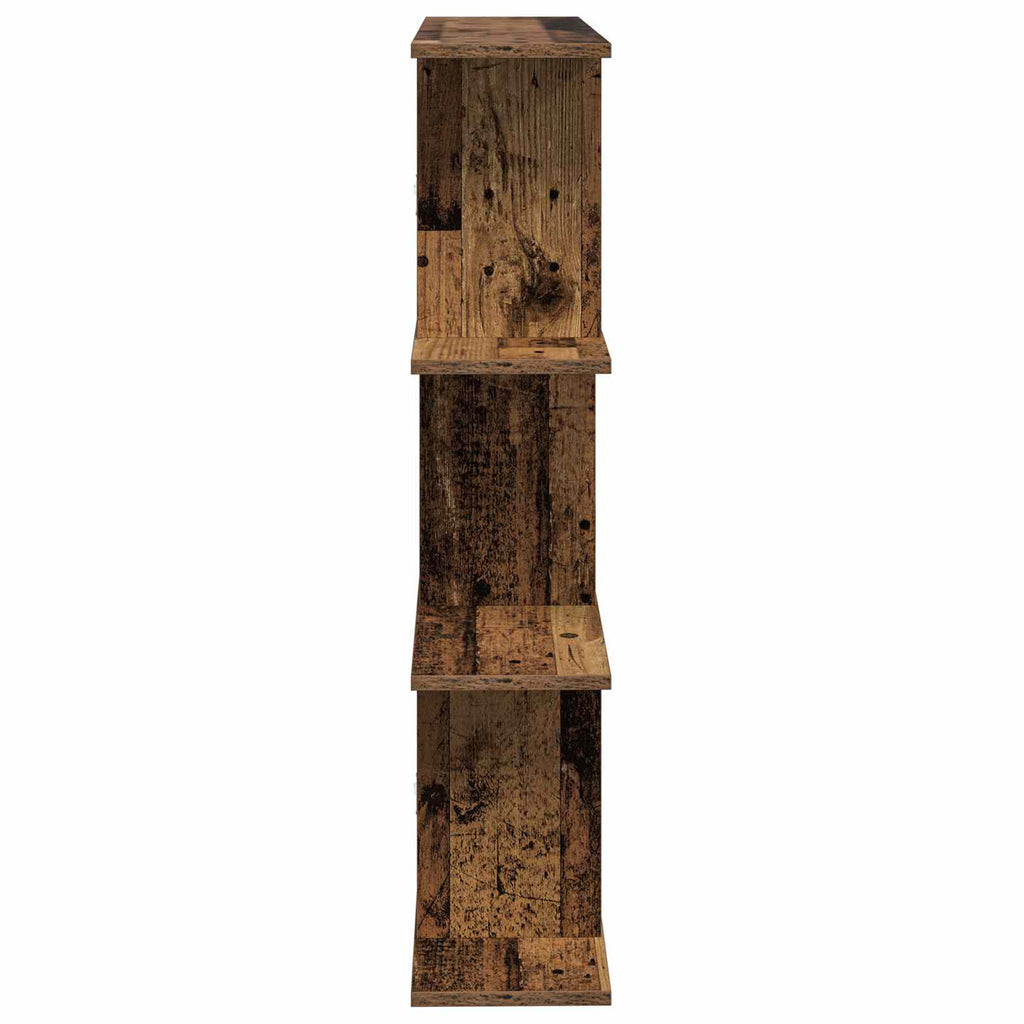 vidaXL Półka ścienna Stare drewno 102 x 20 x 96 cm Drewno inżynieryjne