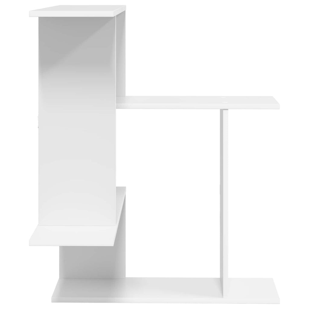 vidaXL Półka ścienna Biały 67 x 67 x 87 cm Drewno inżynieryjne