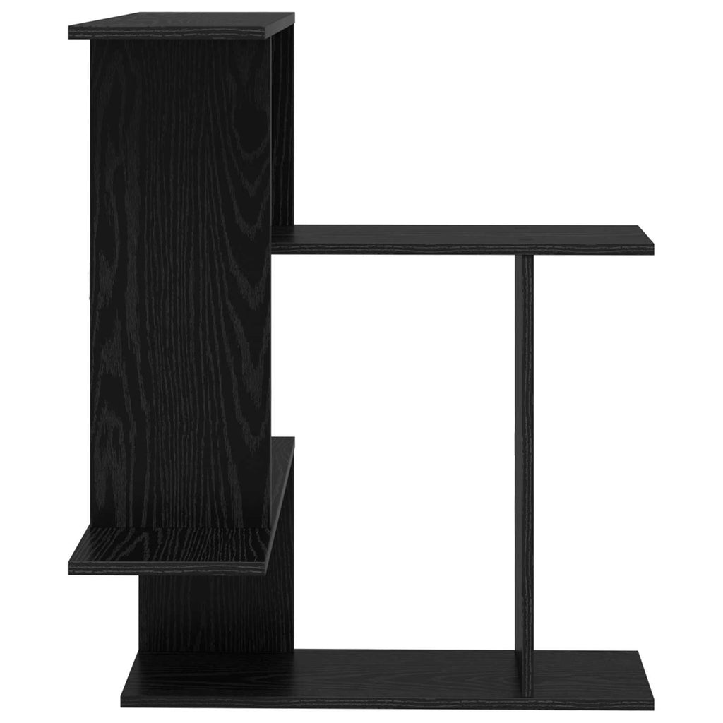 vidaXL Półka ścienna Czarny dąb 67 x 67 x 87 cm Drewno inżynieryjne