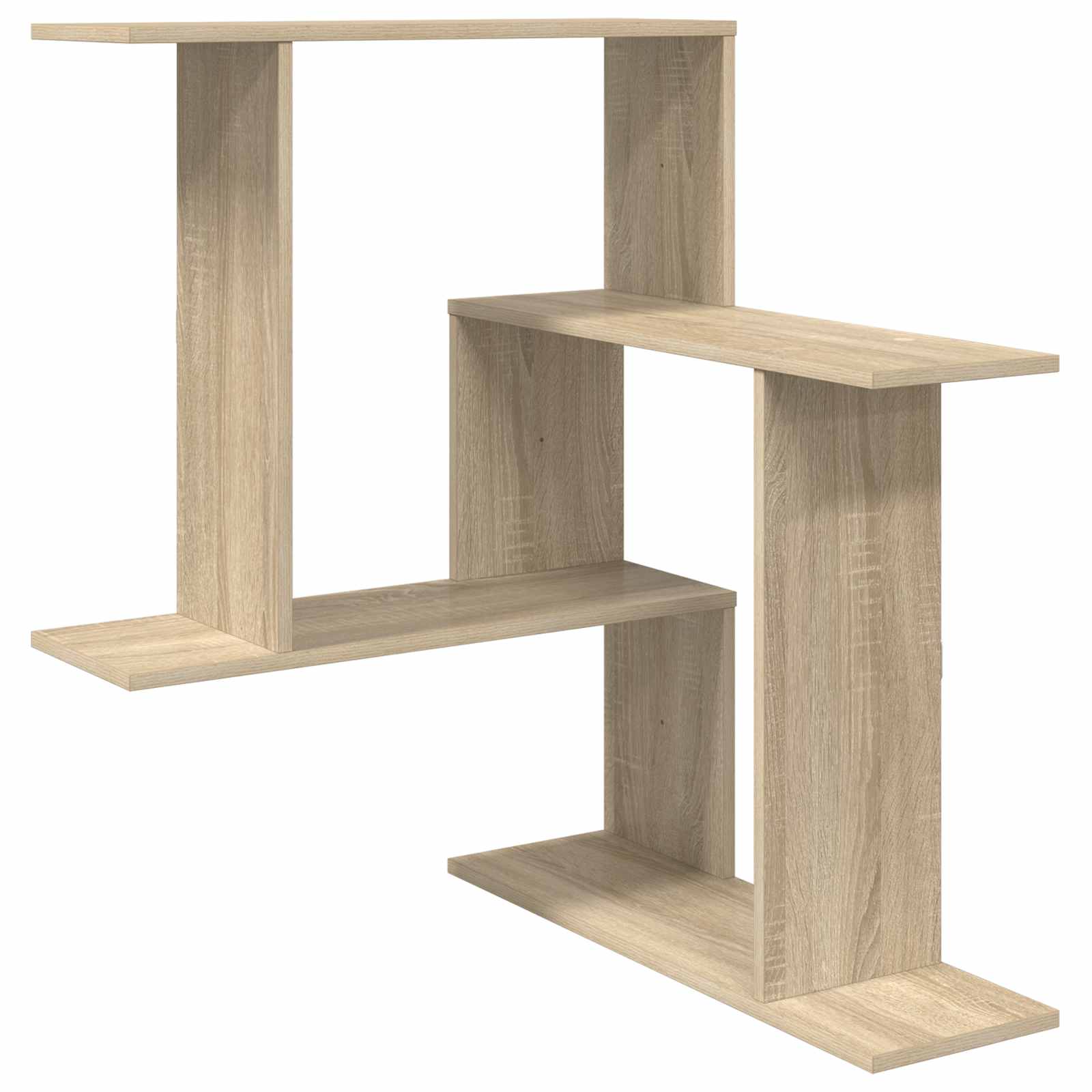 vidaXL Półka ścienna dąb Sonoma 67 x 67 x 87 cm Drewno inżynieryjne