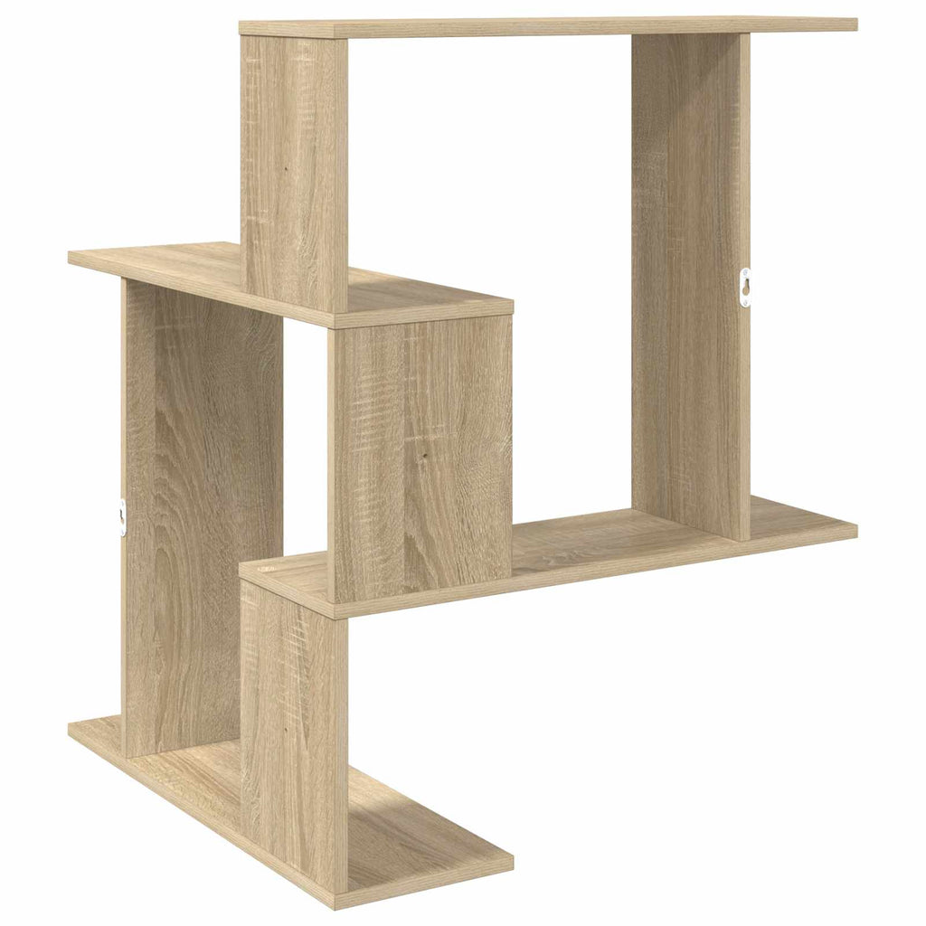 vidaXL Półka ścienna dąb Sonoma 67 x 67 x 87 cm Drewno inżynieryjne