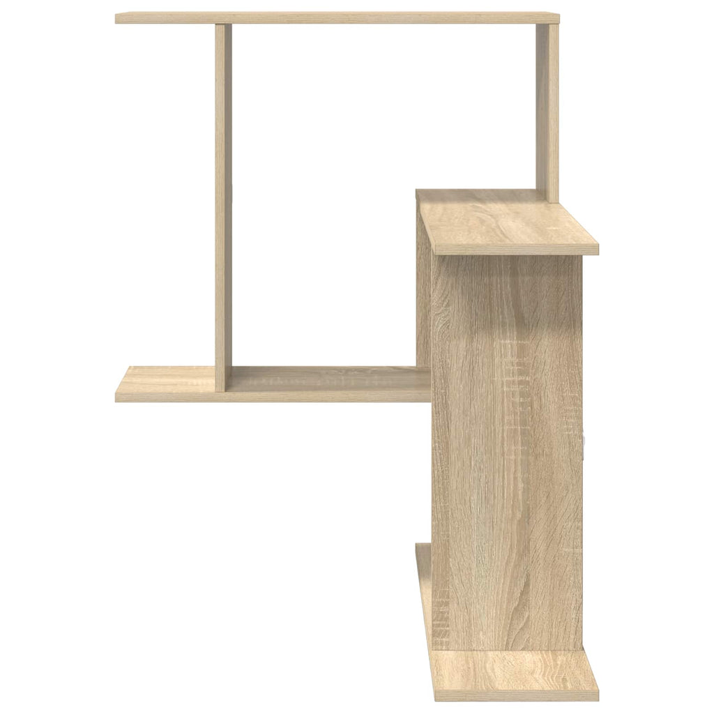 vidaXL Półka ścienna dąb Sonoma 67 x 67 x 87 cm Drewno inżynieryjne
