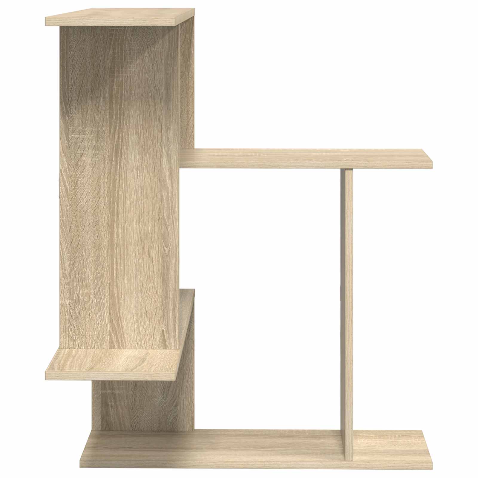 vidaXL Półka ścienna dąb Sonoma 67 x 67 x 87 cm Drewno inżynieryjne