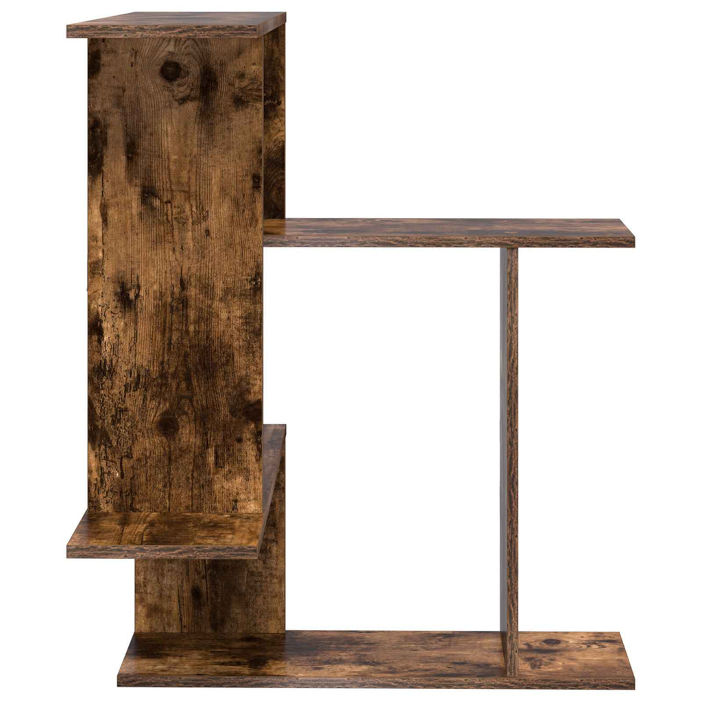 vidaXL Półka ścienna Dąb wędzony 67 x 67 x 87 cm Drewno inżynieryjne