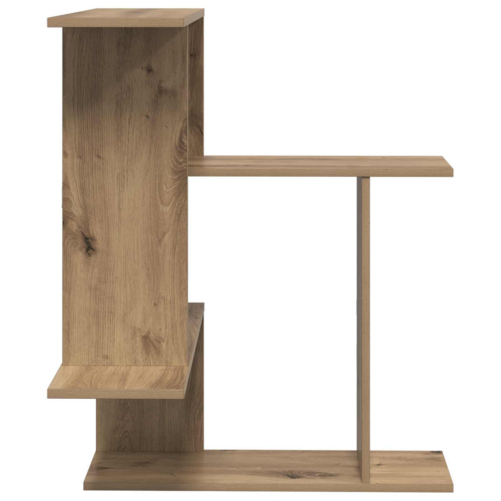 vidaXL Półka ścienna Dąb artisan 67 x 67 x 87 cm Drewno inżynieryjne