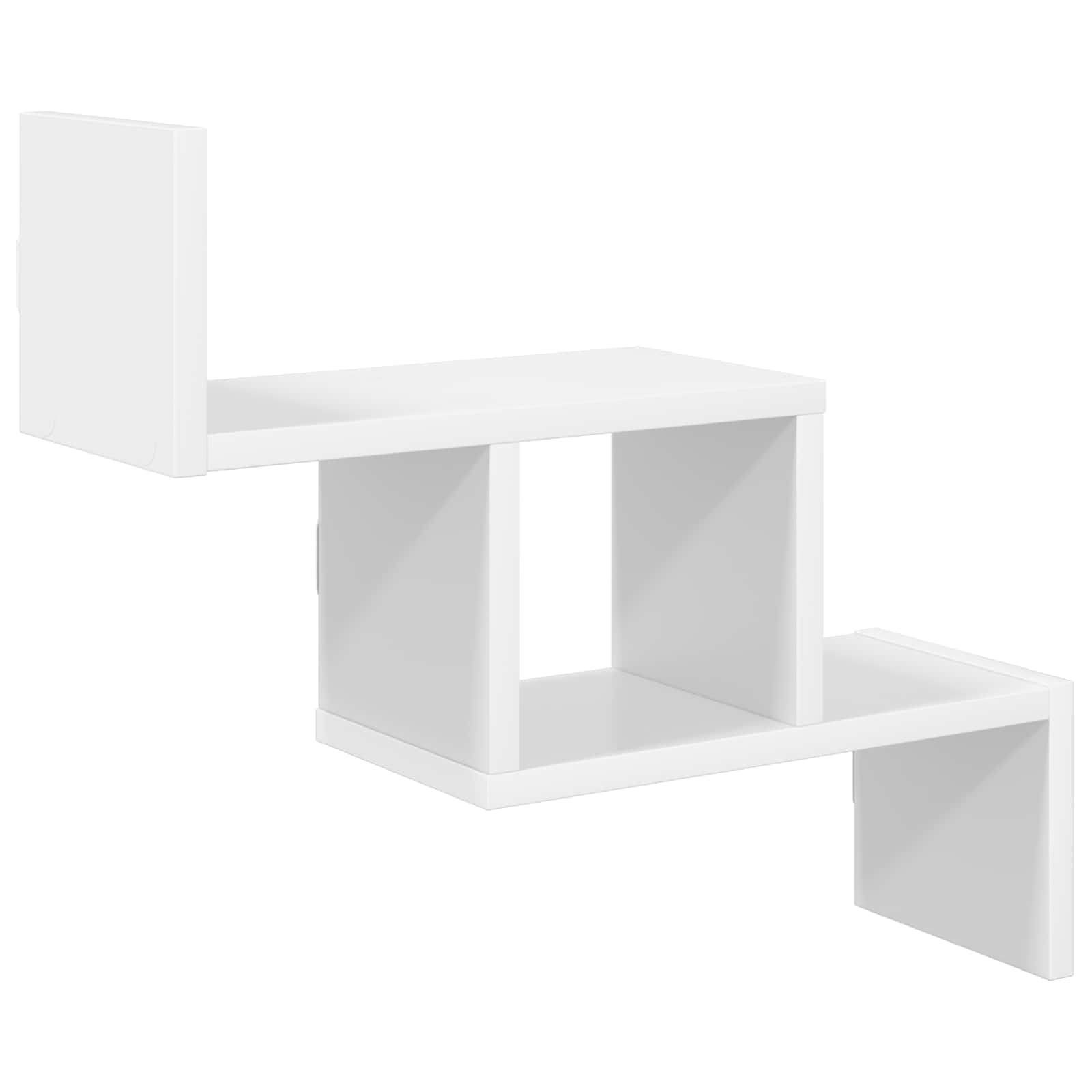 vidaXL Półka ścienna Biały 48 x 15 x 42 cm Drewno inżynieryjne
