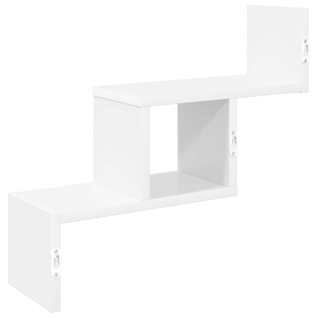 vidaXL Półka ścienna Biały 48 x 15 x 42 cm Drewno inżynieryjne