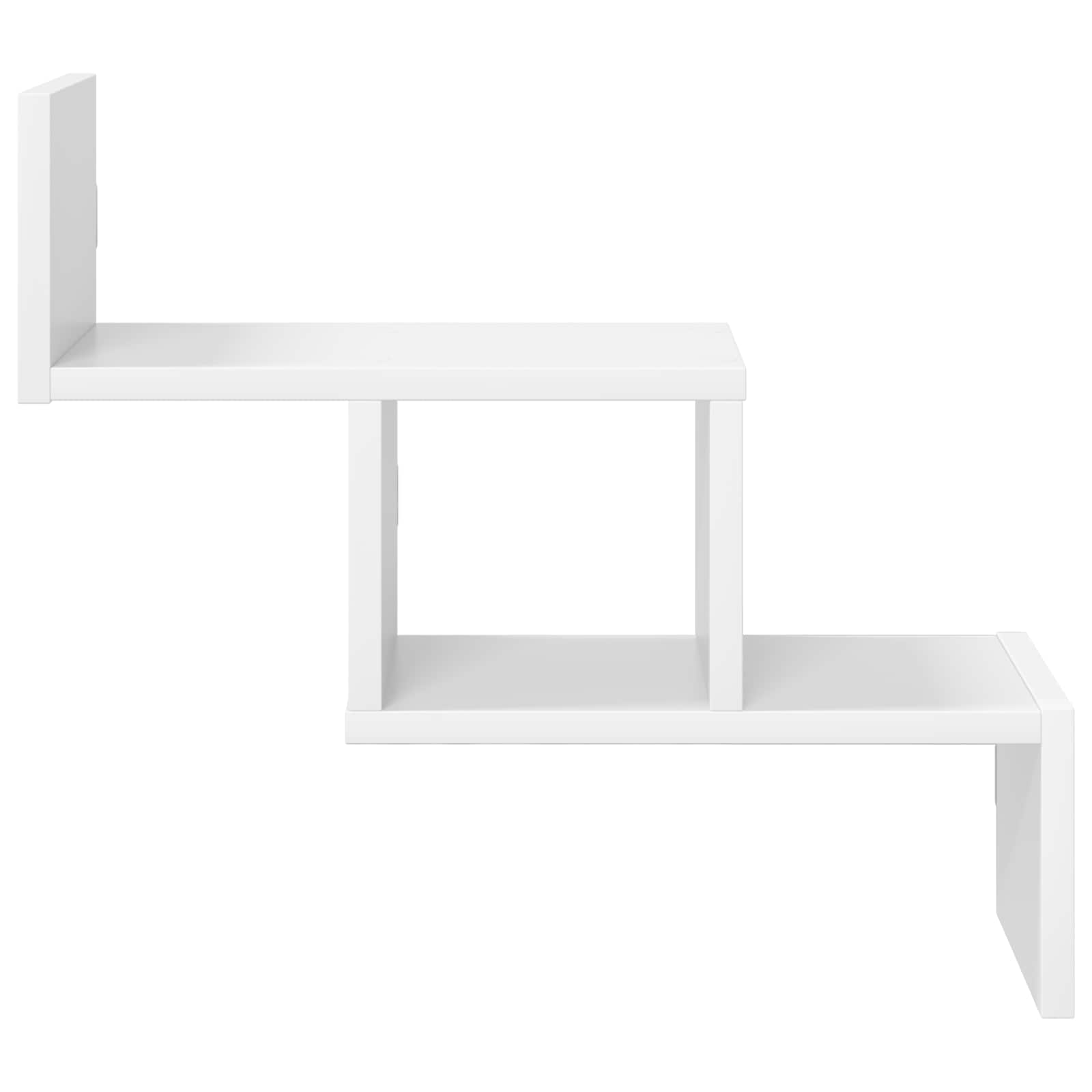 vidaXL Półka ścienna Biały 48 x 15 x 42 cm Drewno inżynieryjne