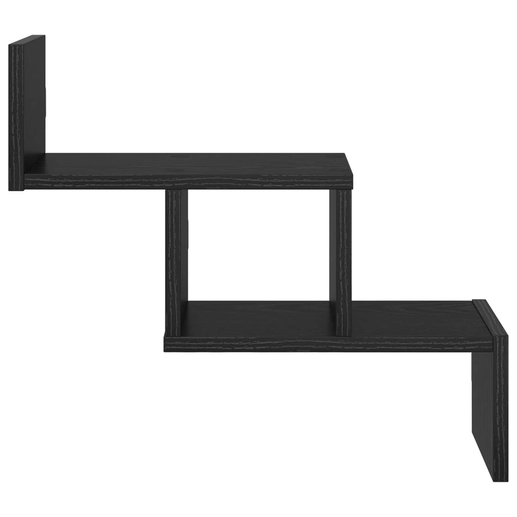 vidaXL Półka ścienna Czarny dąb 48 x 15 x 42 cm Drewno inżynieryjne