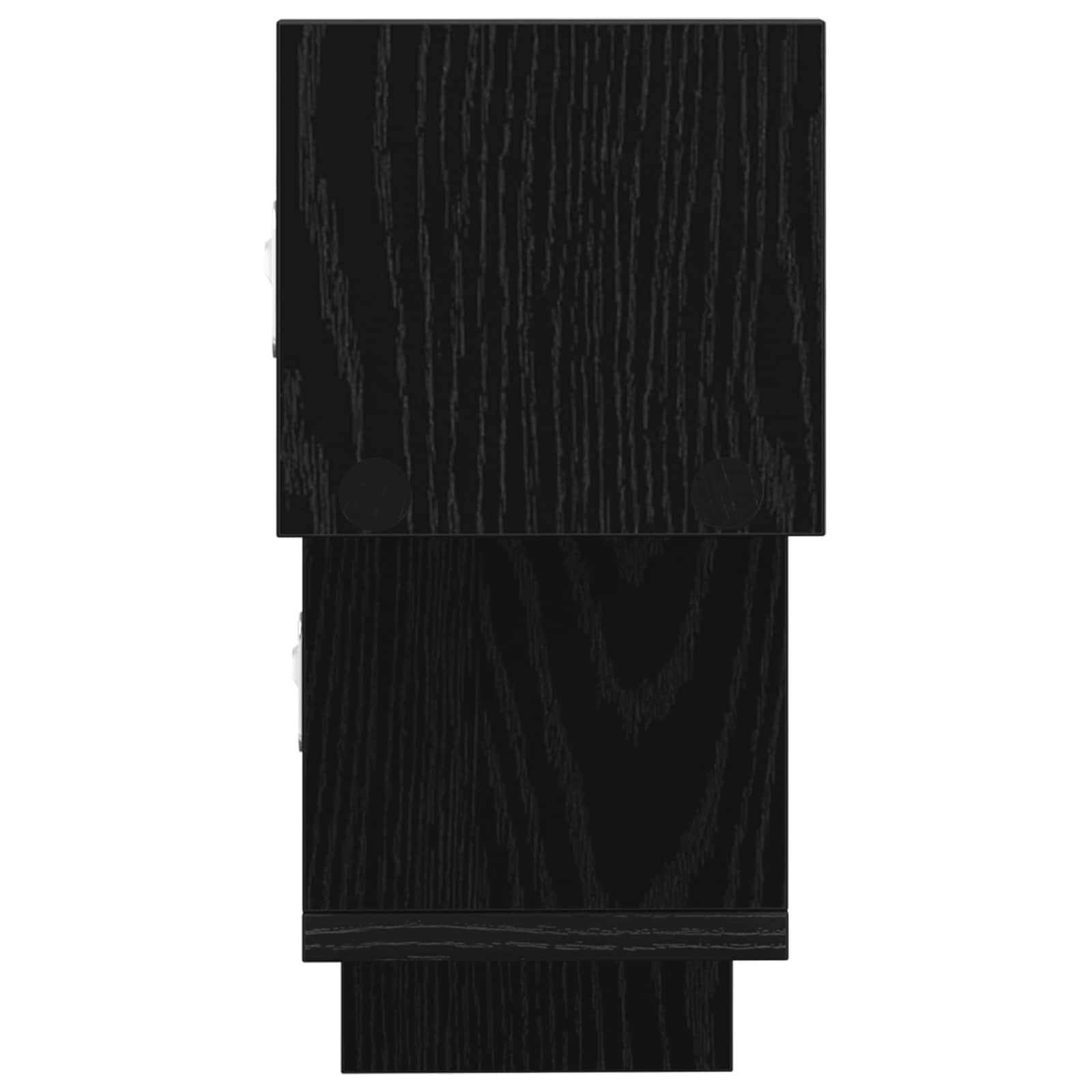 vidaXL Półka ścienna Czarny dąb 48 x 15 x 42 cm Drewno inżynieryjne