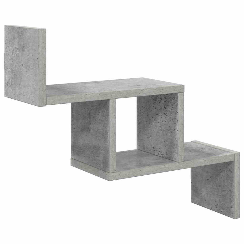 vidaXL Półka ścienna Betonowy szary 48 x 15 x 42 cm
