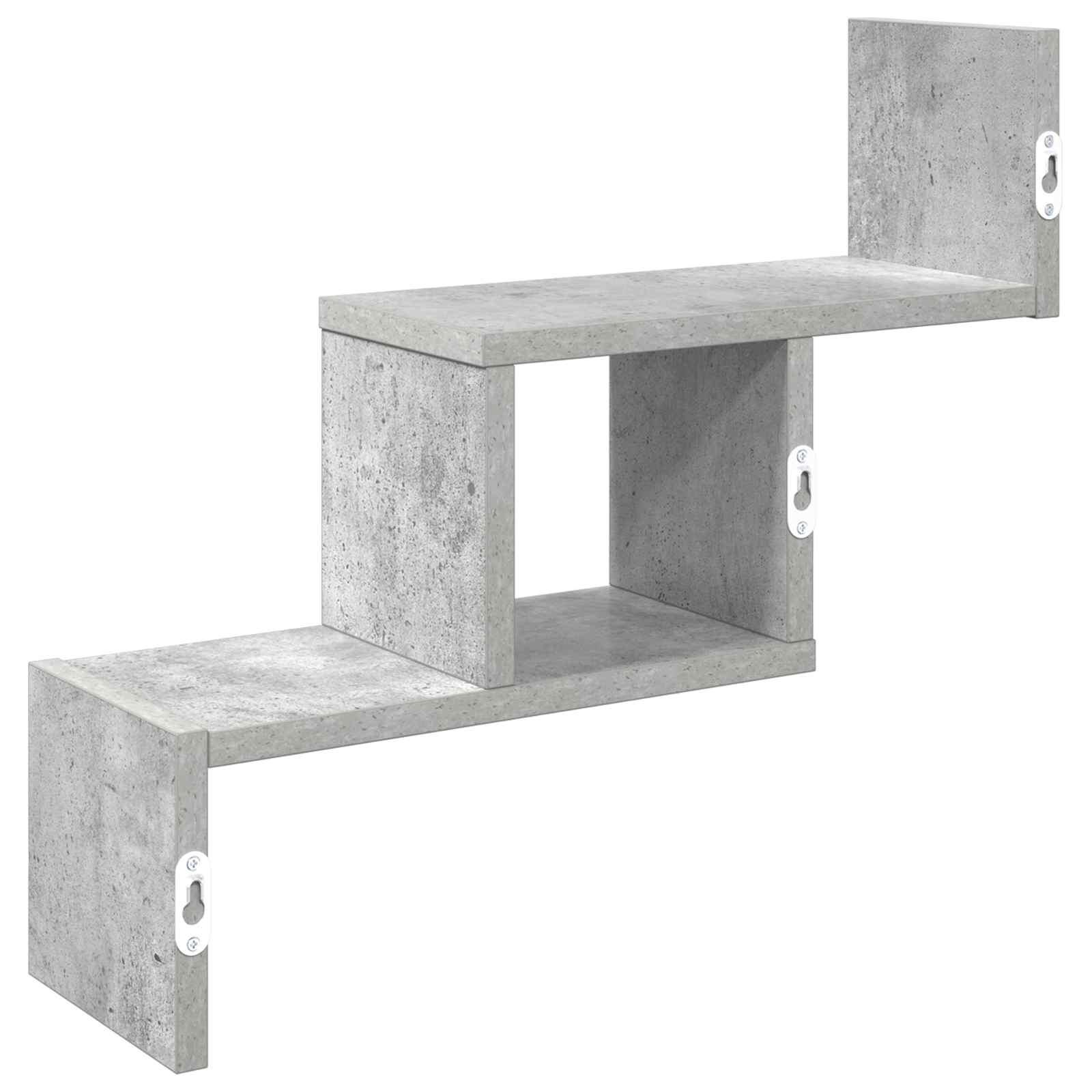 vidaXL Półka ścienna Betonowy szary 48 x 15 x 42 cm