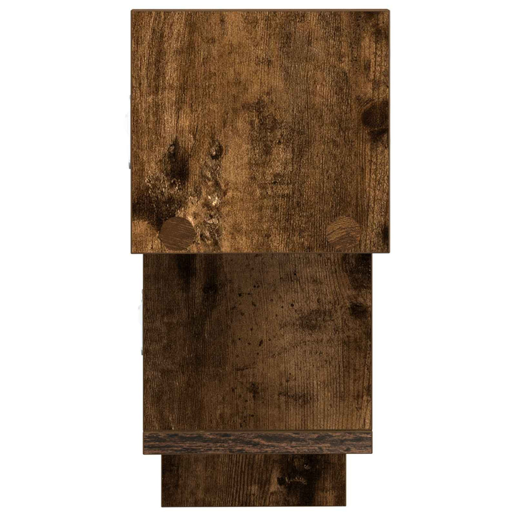 vidaXL Półka ścienna Dąb wędzony 48 x 15 x 42 cm Drewno inżynieryjne