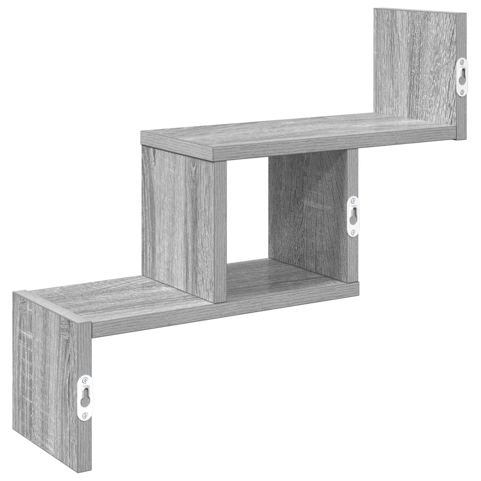 vidaXL Półka ścienna Szary Sonoma 48 x 15 x 42 cm Drewno inżynieryjne