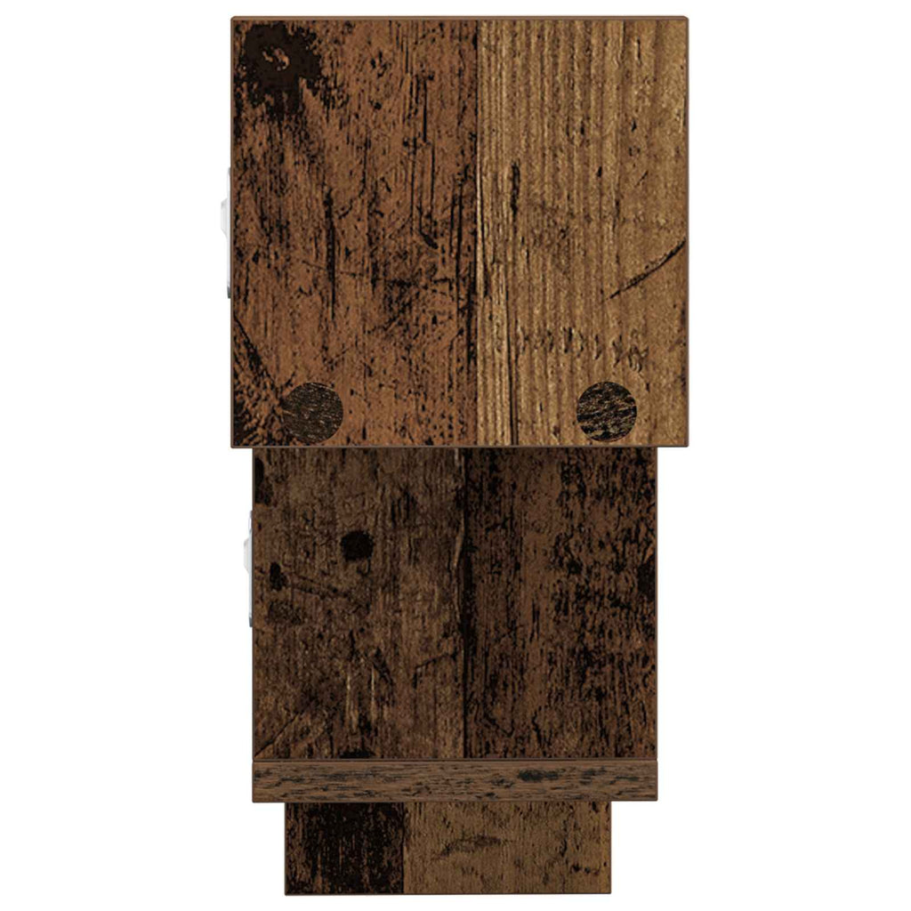 vidaXL Półka ścienna Stare drewno 48 x 15 x 42 cm Drewno inżynieryjne
