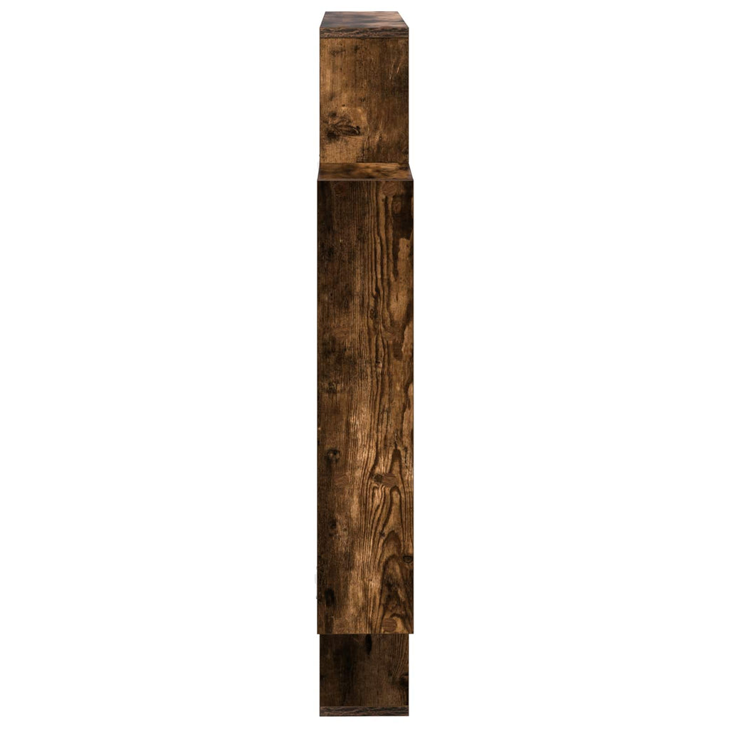 vidaXL Półka ścienna Dąb wędzony 100 x 13 x 100 cm Drewno inżynieryjne