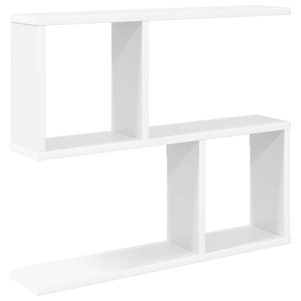 vidaXL Półka ścienna Biały 60 x 12 x 50,5 cm Drewno inżynieryjne