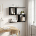 vidaXL Półka ścienna Czarny dąb 60 x 12 x 50,5 cm Drewno inżynieryjne