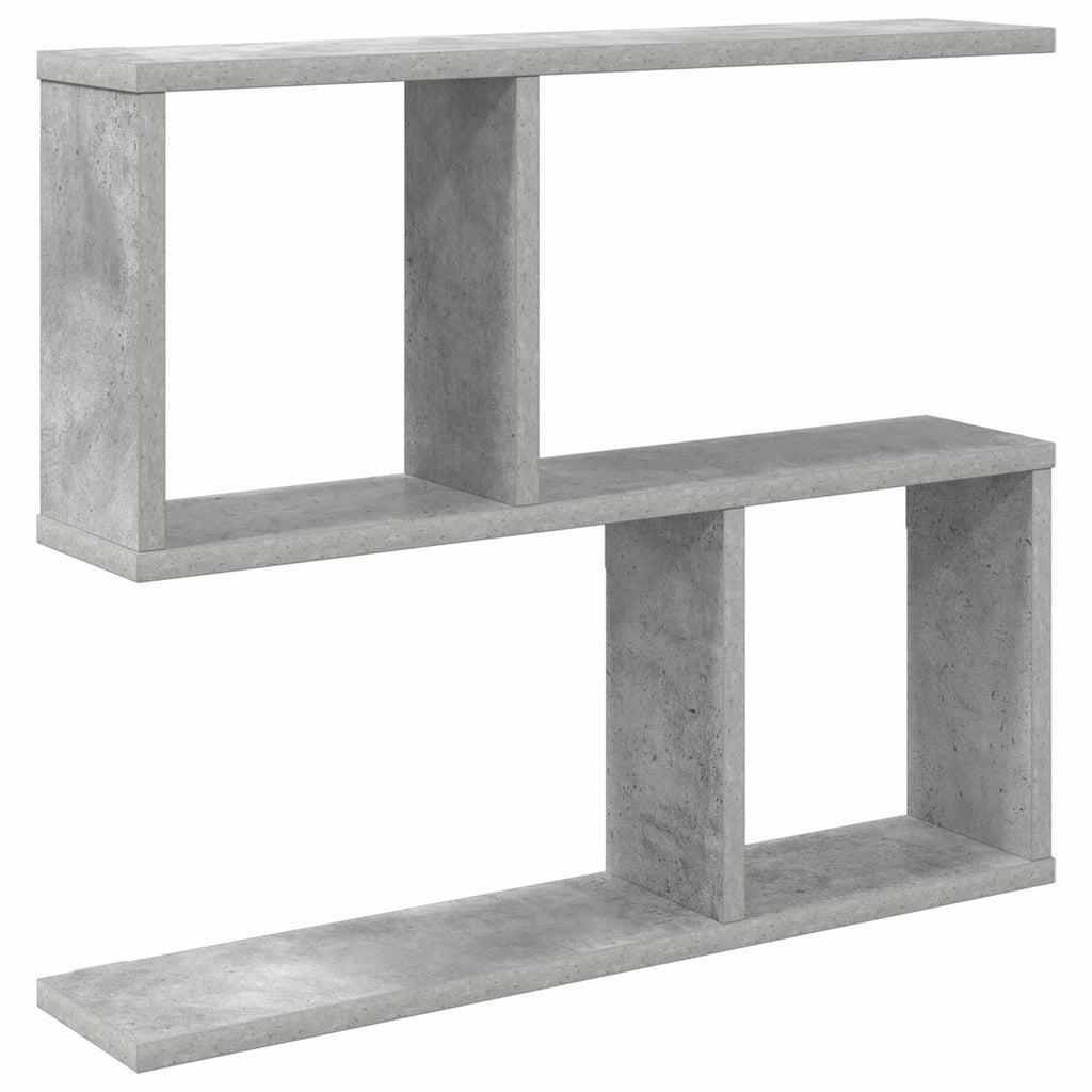 vidaXL Półka ścienna Betonowy szary 60 x 12 x 50,5 cm
