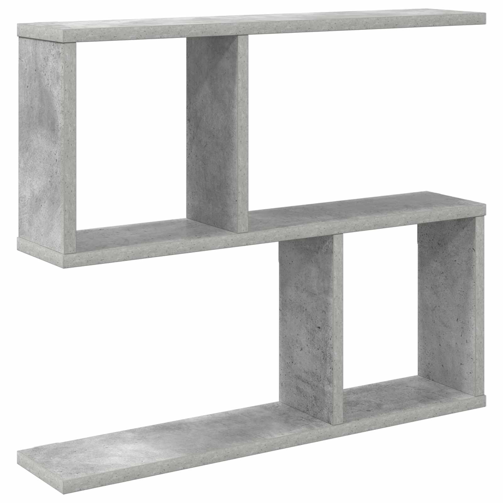 vidaXL Półka ścienna Betonowy szary 60 x 12 x 50,5 cm