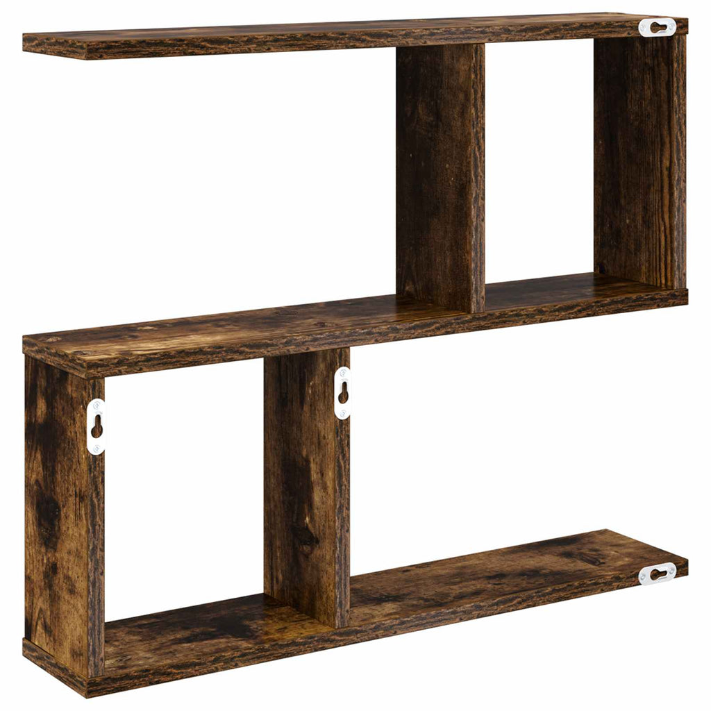 vidaXL Półka ścienna Dąb wędzony 60 x 12 x 50,5 cm Drewno inżynieryjne