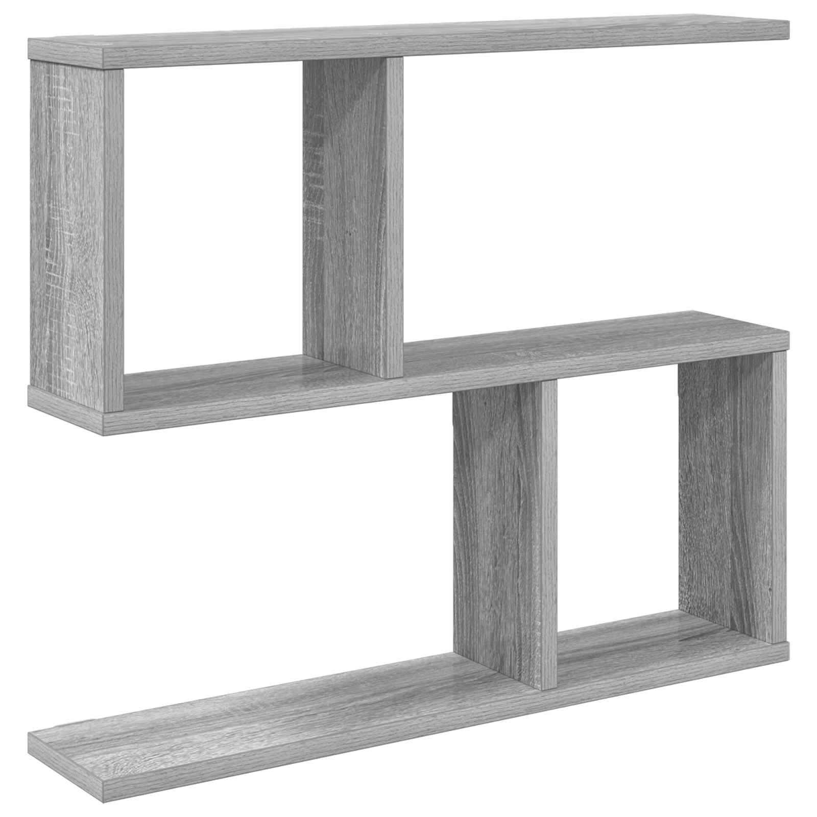 vidaXL Półka ścienna Szary Sonoma 60 x 12 x 50,5 cm