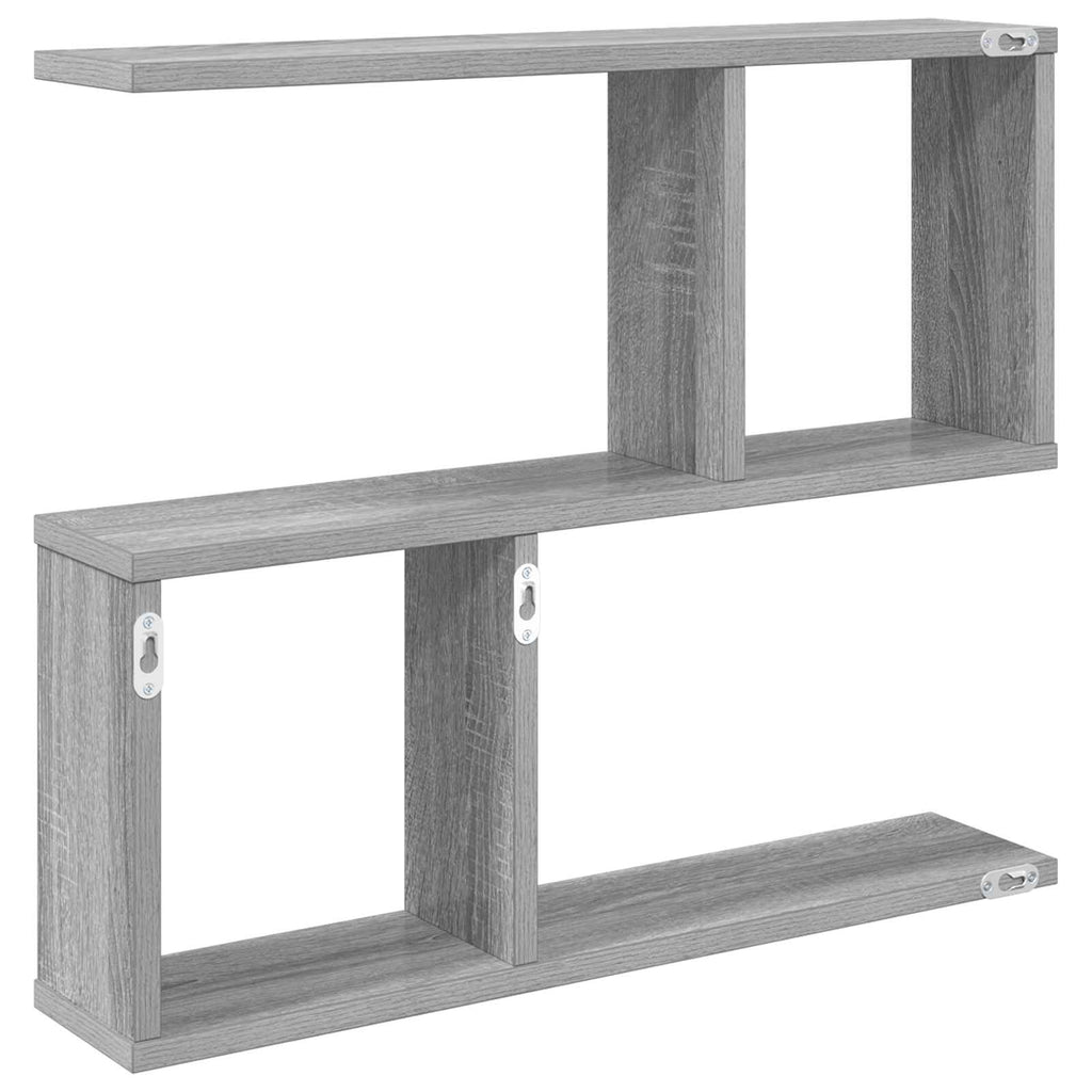 vidaXL Półka ścienna Szary Sonoma 60 x 12 x 50,5 cm