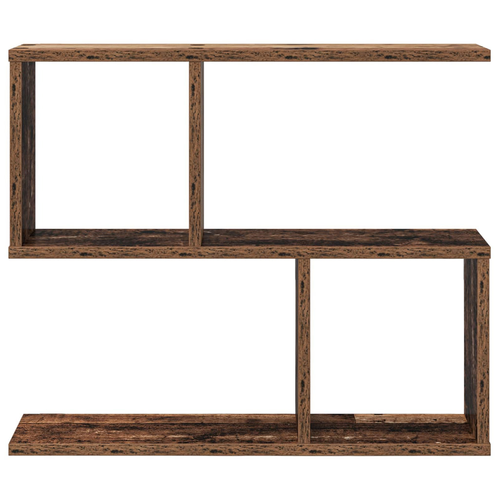 vidaXL Półka ścienna Stare drewno 60 x 12 x 50,5 cm