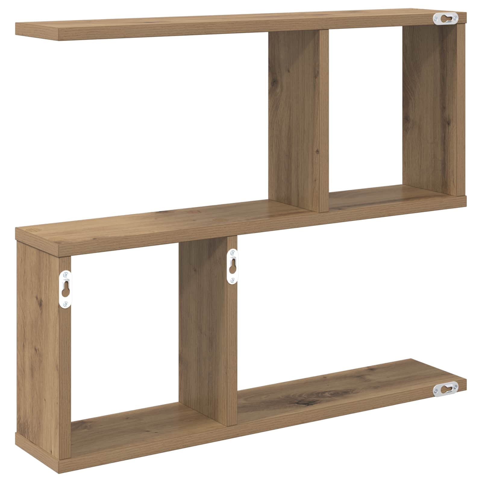vidaXL Półka ścienna Dąb artisan 60 x 12 x 50,5 cm Drewno inżynieryjne