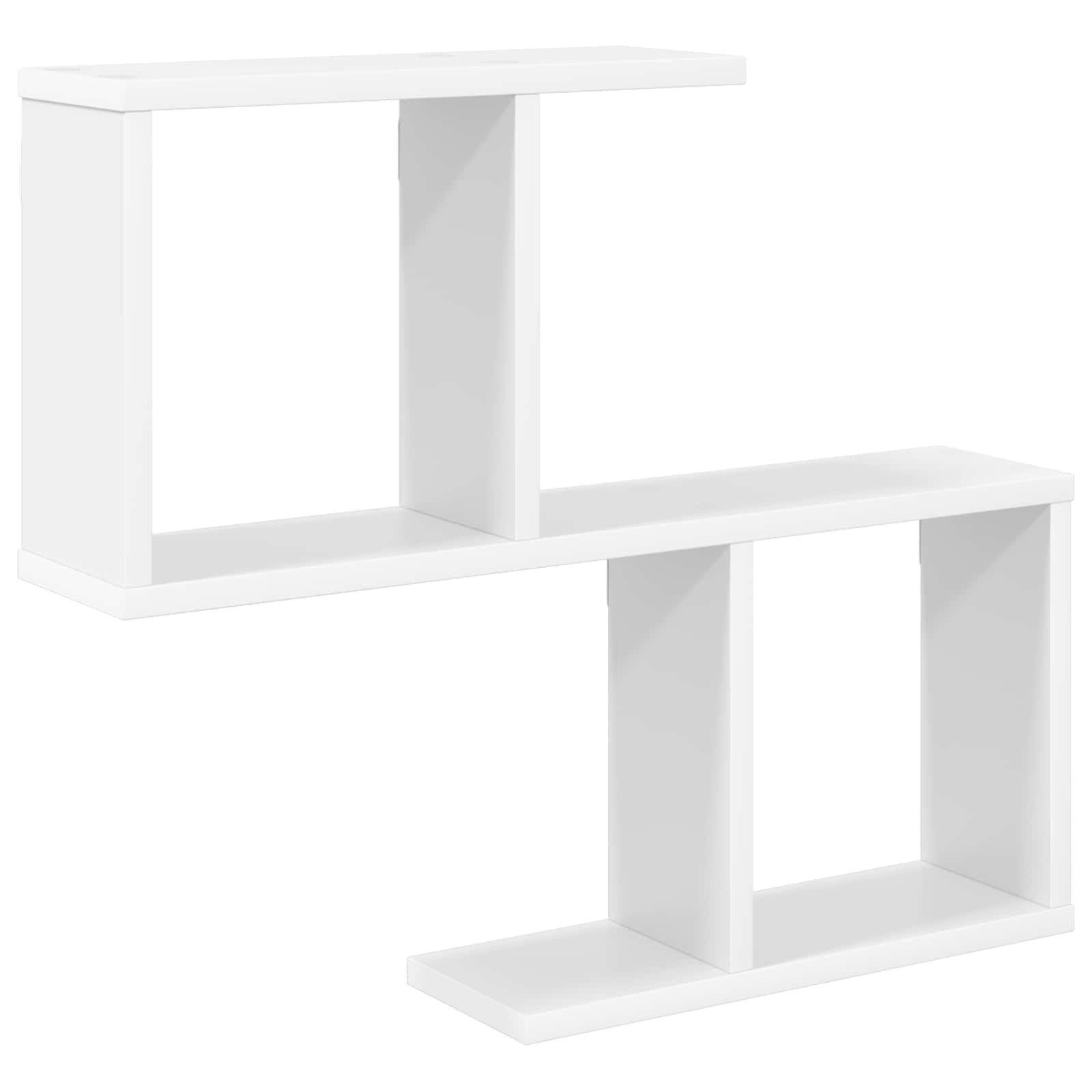 vidaXL Półka ścienna Biały 60 x 12 x 50,5 cm Drewno inżynieryjne